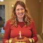 proud cake making momma